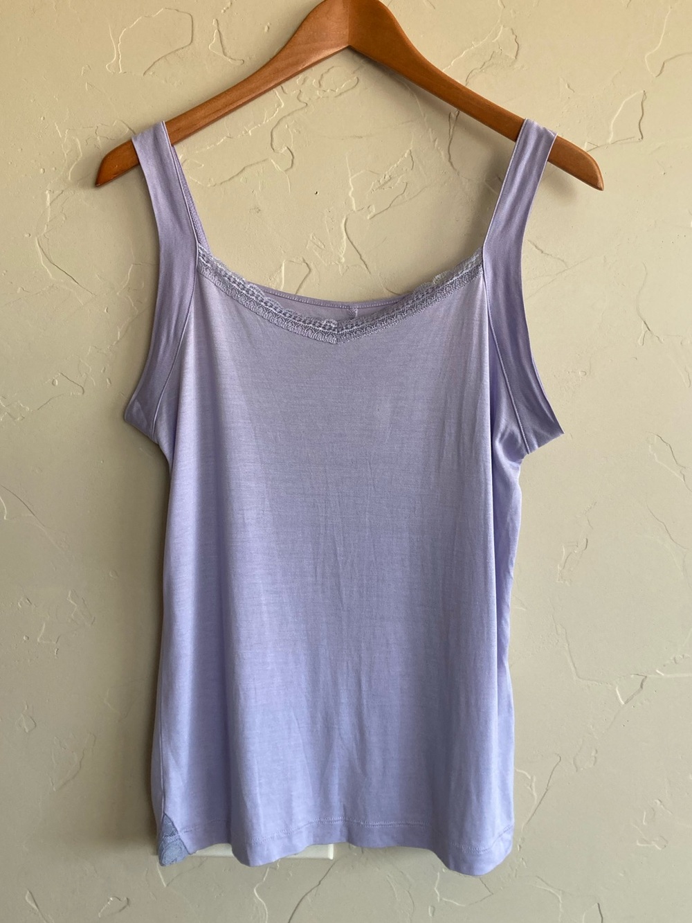 Winter Silks 100% Silk Lilac Lavender Cami Tank Girly Layering